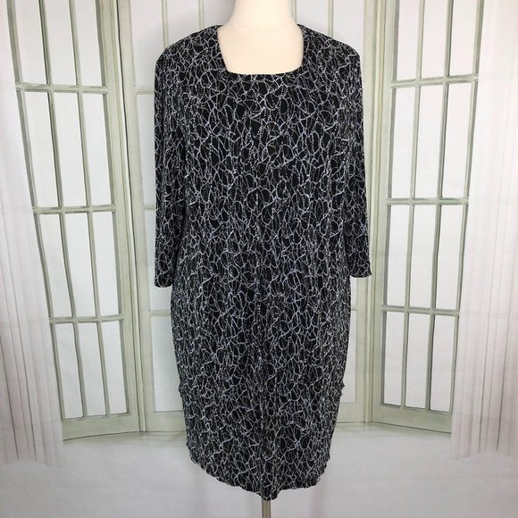 below knee shift dress